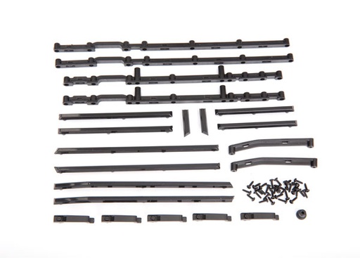 [ TRX-8815 ] Traxxas side trim, left &amp; right/ side trim retainers/door handles left &amp; right - TRX8815