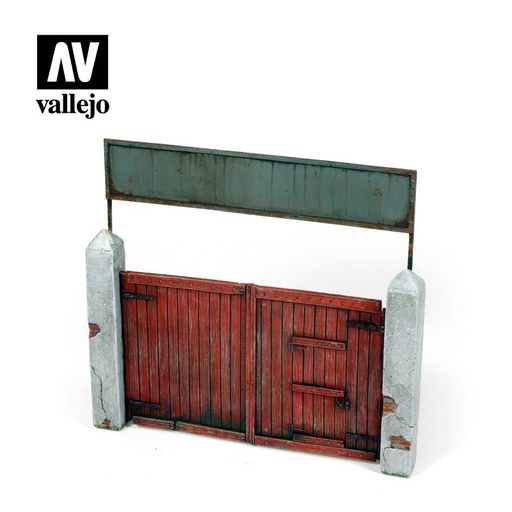 [ VALSC006 ] Vallejo SC006 Village Gate 15x15 cm.