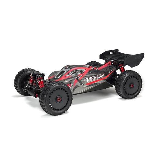 [ ARA406120 ] Arrma Body Painted Typhon 6S - Black/Red