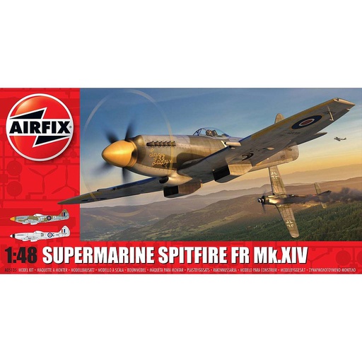 [ AIRA05135 ] Airfix supermarine spitfire FR Mk.XIV 1/48