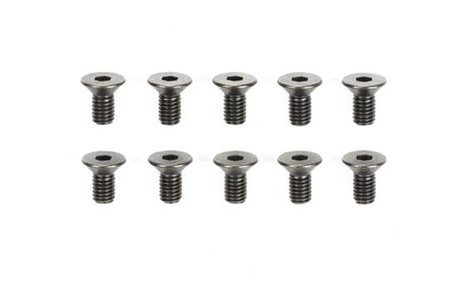 [ T51625 ] Tamiya 3x6mm steel countersunk hex head screws 10st