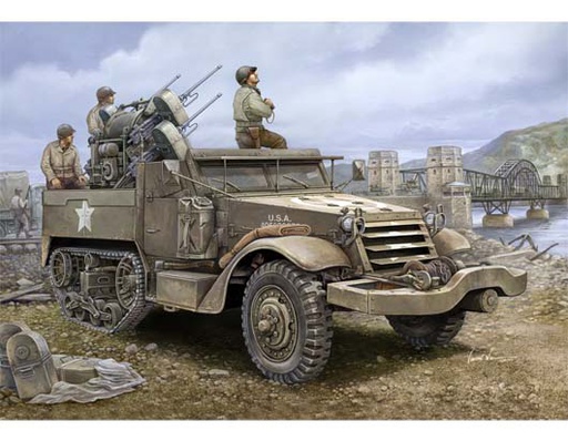 [ TRU00911 ] Trumpeter multiple-gun motor carriage M16  / half track 1/16