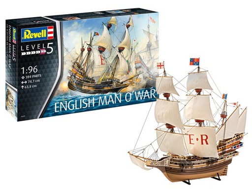 [ RE05429 ] Revell english man O'war 1/96