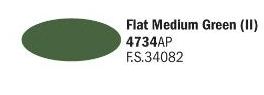 [ ITA-4734AP ] Italeri flat medium green (II) 20ml