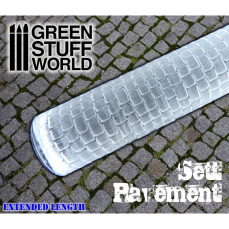 [ GSW1994 ] Green stuff world Sett pavement rolling pin