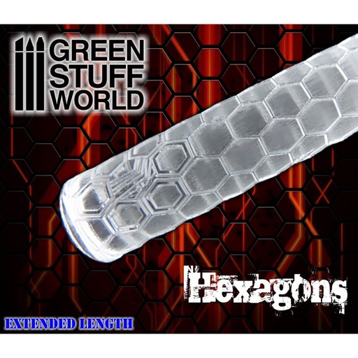 [ GSW1160 ] Green stuff world Hexagons rolling pin