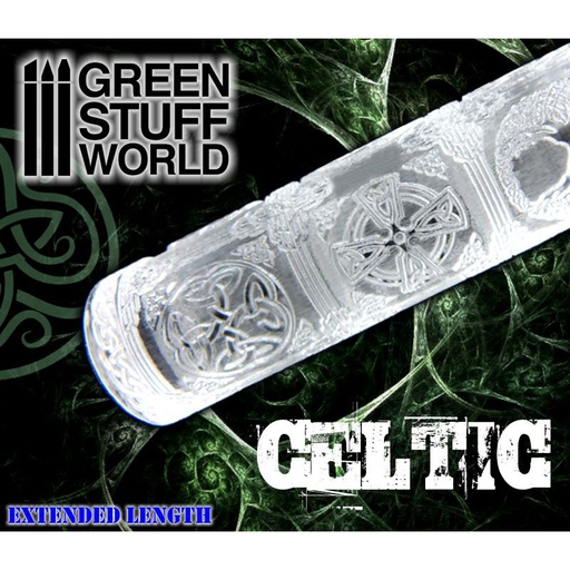 [ GSW1223 ] Green stuff world Celtic rolling pin