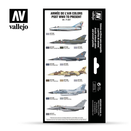 [ VAL71627 ] Armée de l'air colors post WWII to present