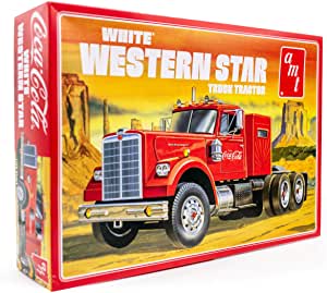 [ AMT1160 ] Coca Cola White Western Star Truck Tractor 1/25 