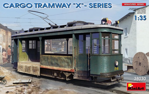 [ MINIART38030 ] Cargo tram X - series  1/35