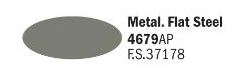 [ ITA-4679 ] Italeri metal flat steel 20ml