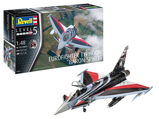 [ RE03848 ] Revell Eurofighter Typhoon &quot;Baron spirit&quot; 1/48