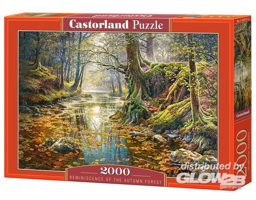 [ CASTOR200757 ] Castorland puzzle Reminiscence of the Autumn Forest puzzel 2000 st