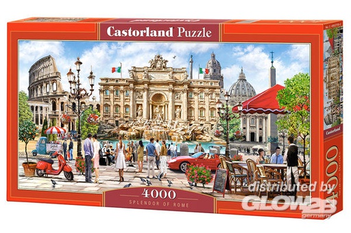 [ CASTOR400270 ] Castor Splendor of Rome puzzel 4000 stukjes