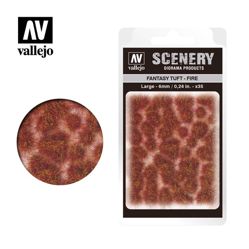 [ VALSC431 ] Vallejo Fantasy Tuft - Fire 6 mm.