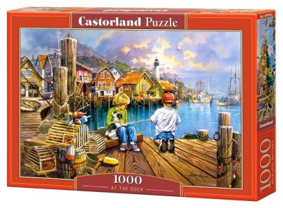 [ CASTOR104192 ] Castorland puzzle at the dock (1000 stukjes)