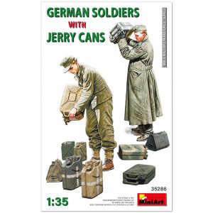 [ MINIART35286 ] German Soldiers With Jerry Cans  1/35