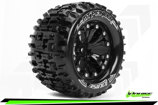 [ PROLR-T3202SBM ] Louise RC - MT-PIONEER - 1/10 Monster Truck Bandenset - Hex 14mm