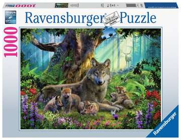 [ RAV4776 ] Ravensburger Familie wolf in het bos 1000 stukjes