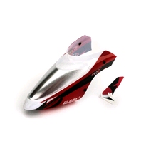 [ BLH3218R ] Blade Complete Red Canopy w/ Vertical Fin: MSRX NML 
