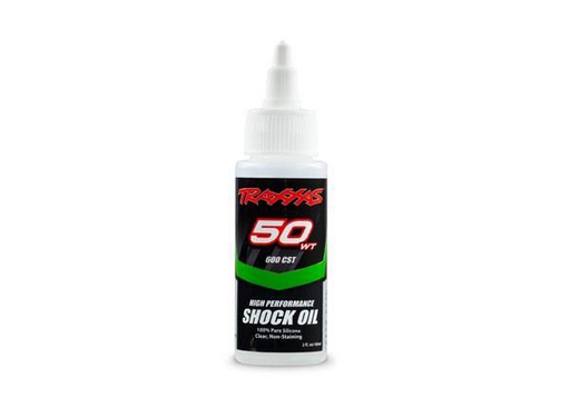 [ TRX-5034 ] Traxxas Oil, shock (50 wt, 600 cSt, 60cc) (silicone) - TRX5034