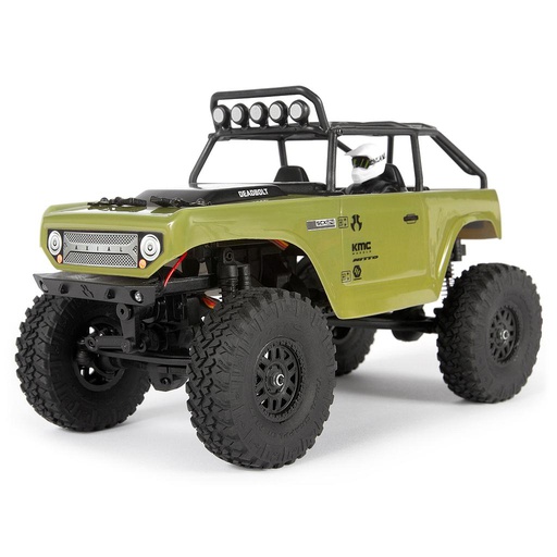 [ AXI90081T2 ] Axial SCX24 Deadbolt 1/24 4WD-RTR - Green