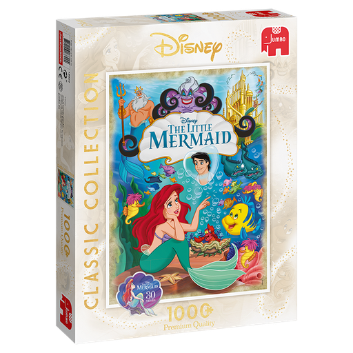 [ JUMBO18822 ] Premium Collection – Disney Classic Collection, The Little Mermaid (1000 stukjes)