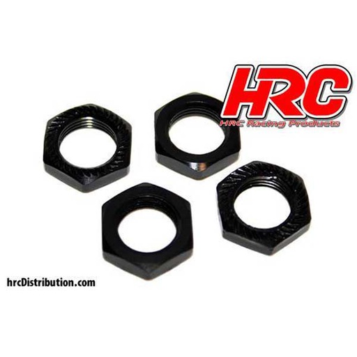 [ HRC1056BK ] Wheel nuts 1/8 17mm black (4pcs)
