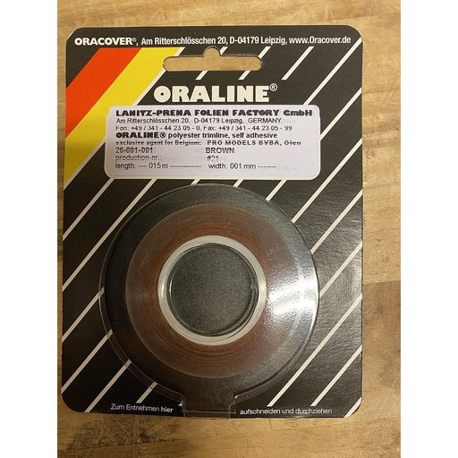 [ OR-26-081-001 ] Oraline Brown 1mm - 15m