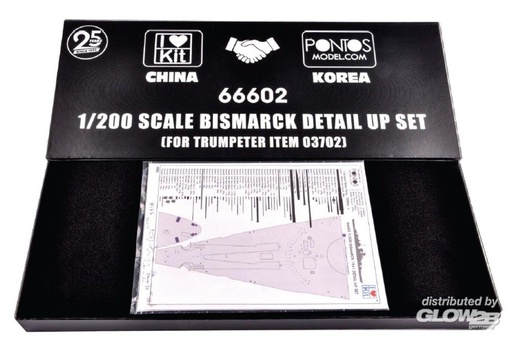 [ TRU66602 ] Trumpeter Bismarck detail up set (for Trumpeter item 03702)