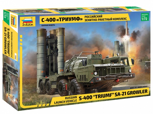 [ ZVE5068 ] Zvezda S-400 &quot;Triumf&quot; Sa-21 growler