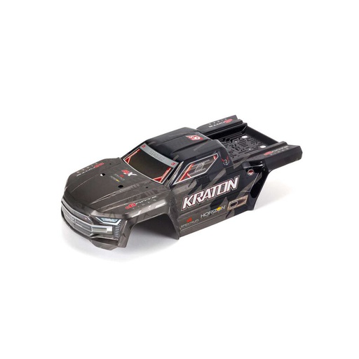 [ ARA406159 ] Arrma Body KRATON 1/8 EXB Painted - Decalled - Trimmed - Black