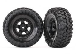 [ TRX-8179 ] Traxxas  Tires and wheels, assembled, glued (TRX-4® Sport 1.9” wheels, Canyon Trail 4.6x1.9” tires) (2) - TRX8179