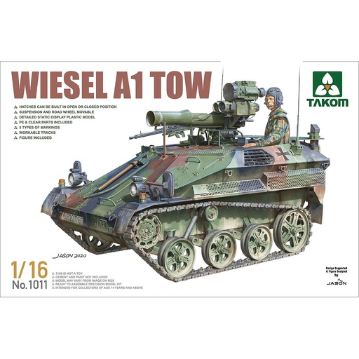 [ TAKOM1011 ] Wiesel A1 Tow 1/16