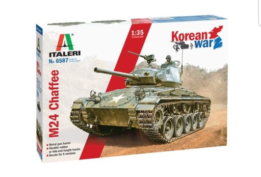 [ ITA-6587S ] Italeri M-24 Chaffee Korean War 1/35 