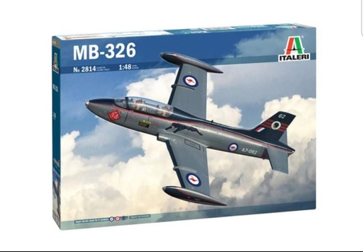 [ ITA-2814 ] Italeri Aermacchi MB-326 1/48 