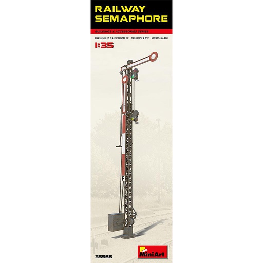 [ MINIART35566 ] Railway Semaphore 1/35