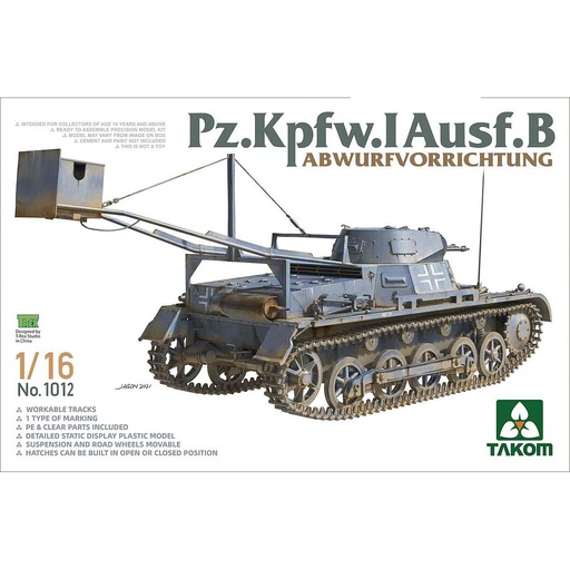 [ TAKOM1012 ] Pz.Kpfw. I Ausf.B Abwurfvorrichtung  1/16