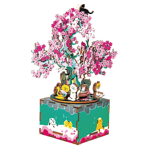 [ ROLIFEAM409 ] Music box cherry blossom tree