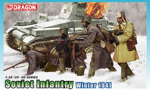 [ DRA6744 ] Dragon Soviet Infantry Winter 1941 1/35