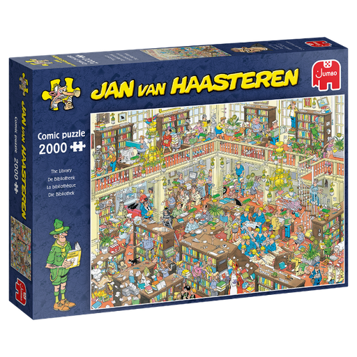 [ JUMBO20030 ] Jumbo Jan van Haasteren - De Bibliotheek - 2000 stukjes