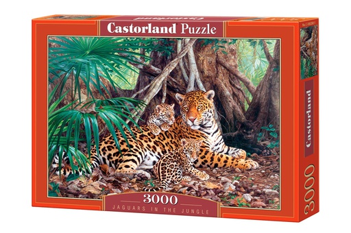 [ CASTOR200280 ] Castorland puzzle JAGUARS IN THE JUNGLE 3000 stukjes