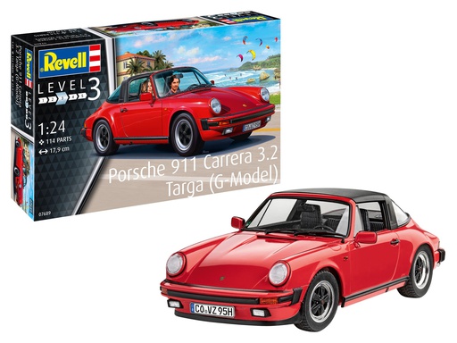 [ RE07689 ] Revell Porsche 911 G Model Targa 1/24