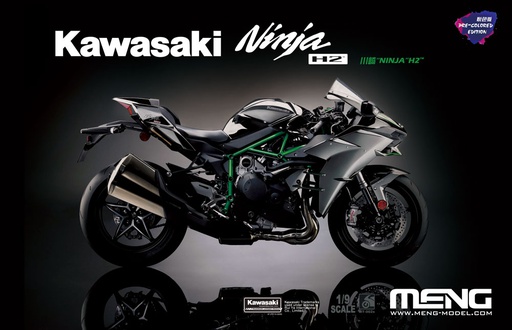 [ MENGMT-002S ] Kawasaki Ninja H2 (pre colored edition) 1/9
