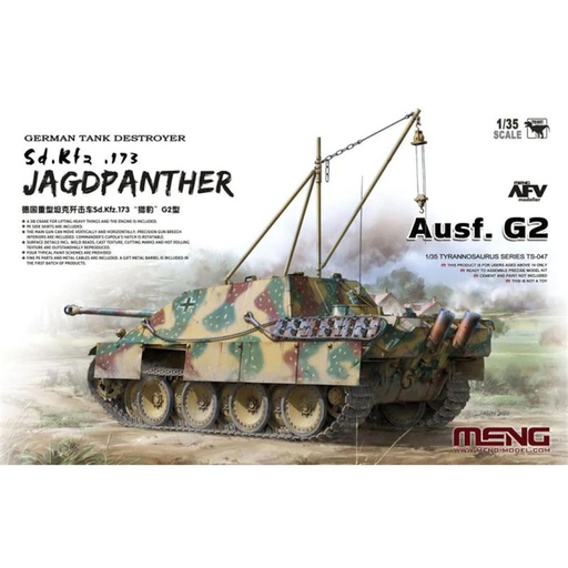 [ MENGTS-047 ] German tank destroyer Sd. Kfz. 173 jagdpanther ausf. G2  1/35