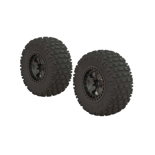 [ ARA550087 ] Dboots 'Fortress SC' Tire Set Gun Metal