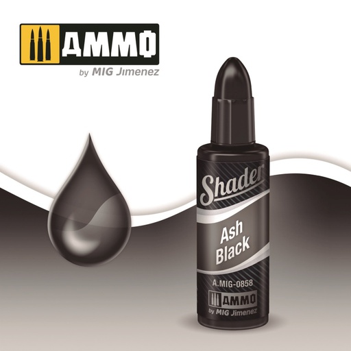 [ MIG0858 ] SHADERS ASH BLACK JAR 10ML