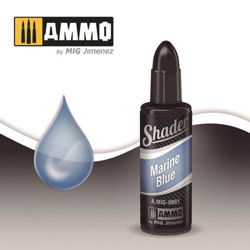 [ MIG0861 ] SHADERS MARINE BLUE JAR 10ML