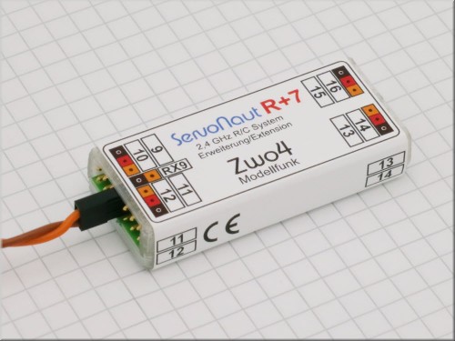 [ SERVONAUT-R+7 ] Zwo4R+7 7-Kanaal Uitbreiding