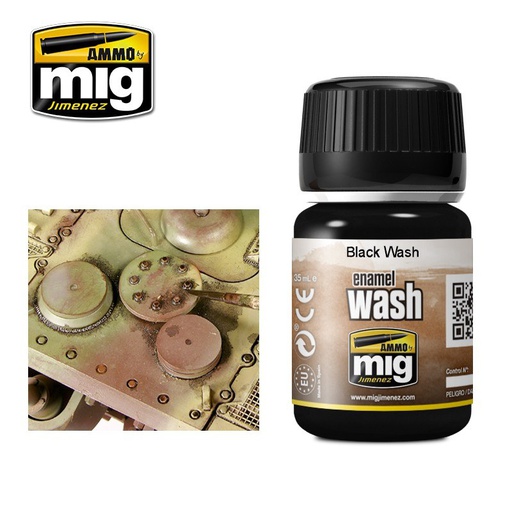 [ MIG1011 ] Mig Enamel Wash Black Wash 35ml